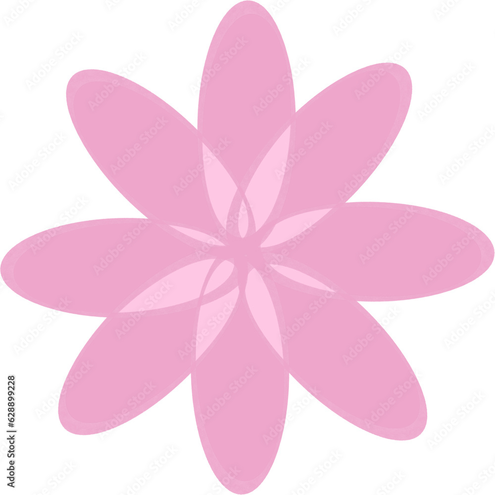 pink flower icon