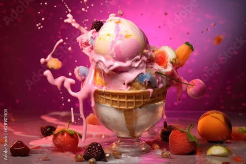 Exploding Ice Cream Cone © shelbys