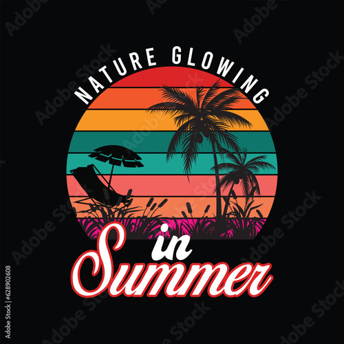 NATURE GLOWING IN SUMMER