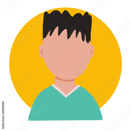 งานavatar people flat style illustration ศิลปะที่ไม่มีชื่อ