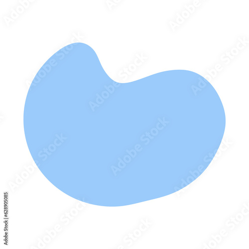 Blob color shape decoration