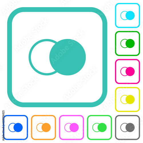 Overlapping elements vivid colored flat icons Free Download Overlapping elements vivid colored flat icons - GFXLoad