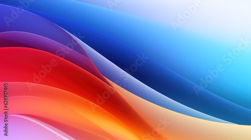 Simple abstract background Webdesign background Dynamic blue tosca and orange background