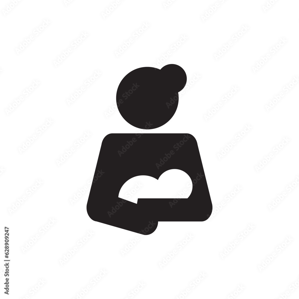 mother and baby, woman, newborn icon vector illustration mother and baby, woman, newborn icon vector illustration