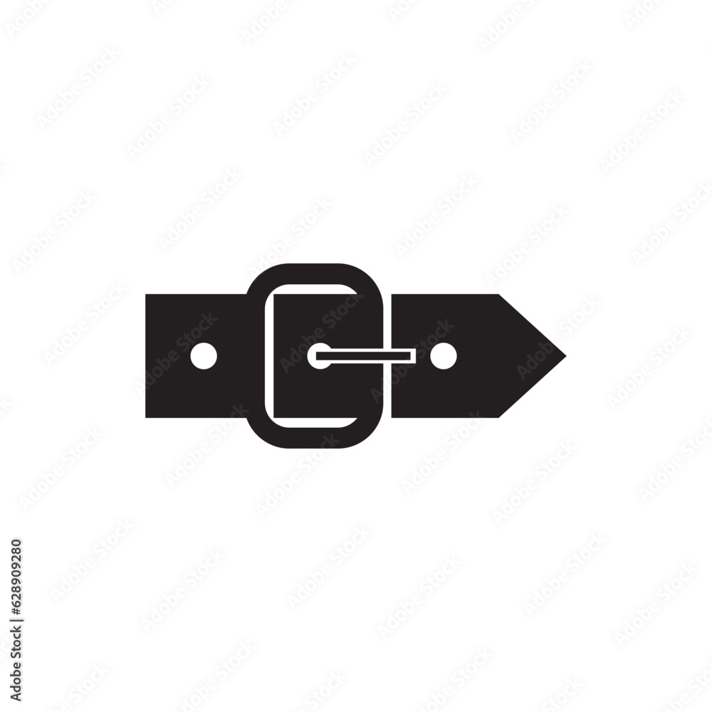 Belt icon vector illustration sign Belt icon vector illustration sign