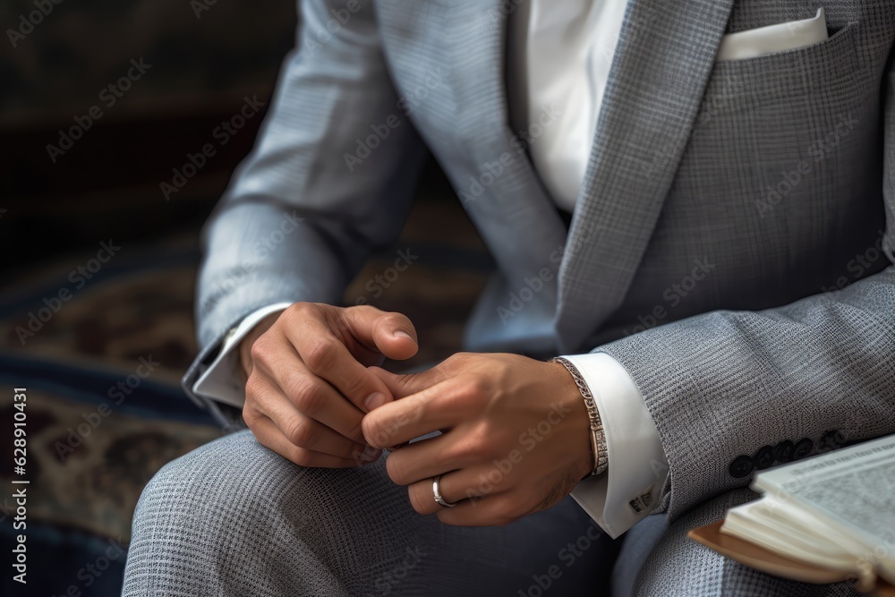 A Suited Man in a Business Setting Fictional Character Created By Generative AI A Suited Man in a Business Setting Fictional Character Created By Generative AI