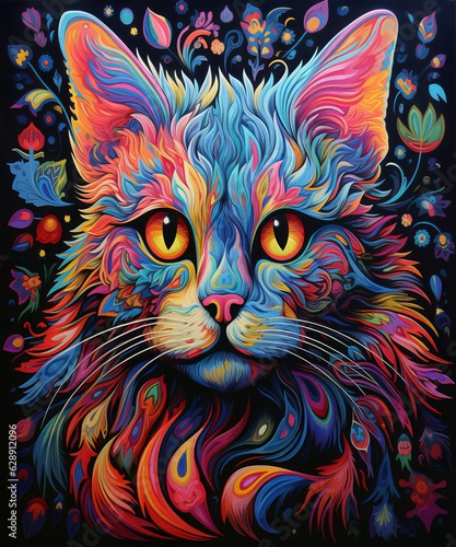 Canny Cat Modern Art