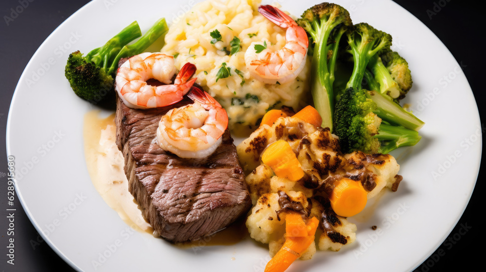 beautifully plated keto dinner, Background, Food Photography, Generative Ai beautifully plated keto dinner, Background, Food Photography, Generative Ai