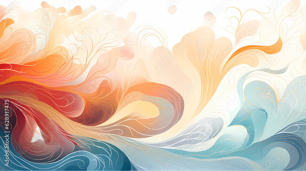 Beautiful abstract artistic pattern background material
Beautiful abstract artistic pattern background material