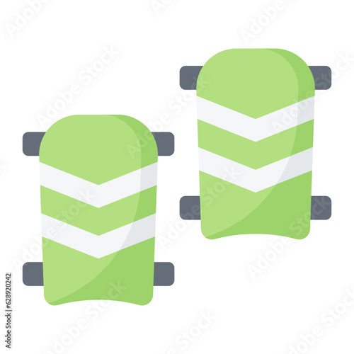 Shin Guards Flat Icon