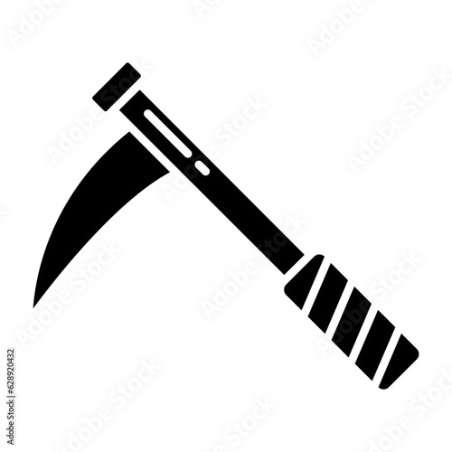 Sickle Glyph Icon