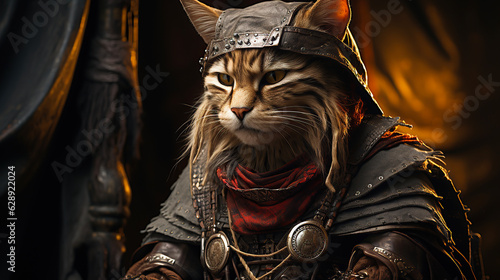 Tabaxi warrior - AI Generative