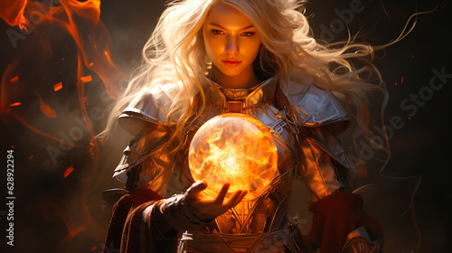 Wizard woman - AI Generative