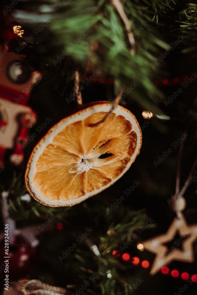 Christmas Tree Decorations on a tree Christmas Tree Decorations on a tree