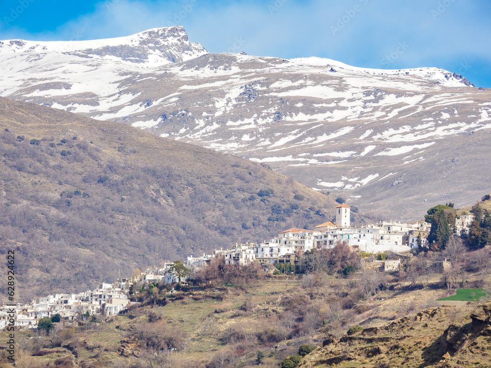 Capileira village in Alpajurra of Granada province, Spain