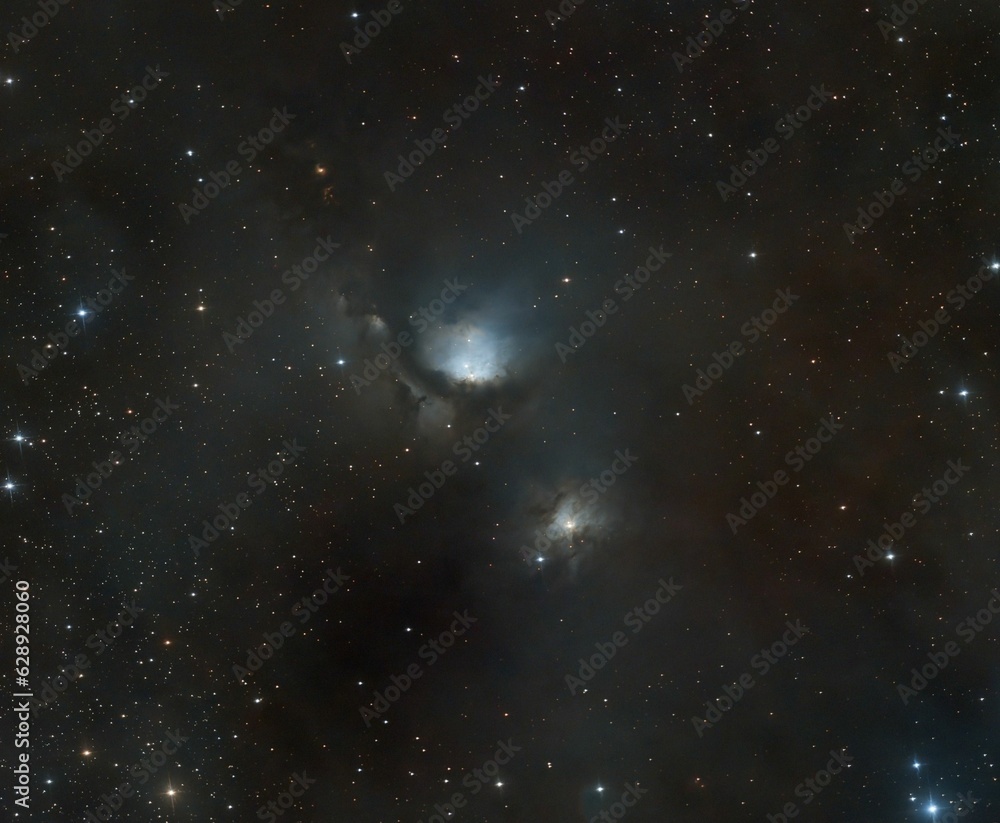 Incredible M78 in the night sky with twinkling stars Incredible M78 in the night sky with twinkling stars