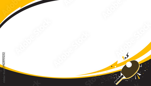 Table tennis sport abstract background. Sports concept