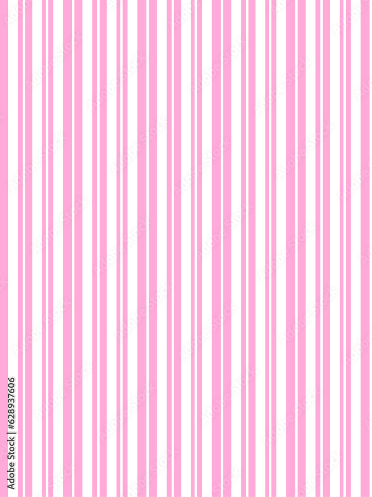 Seamless pattern of vertical stripes. Pink and white background. Seamless pattern of vertical stripes. Pink and white background.