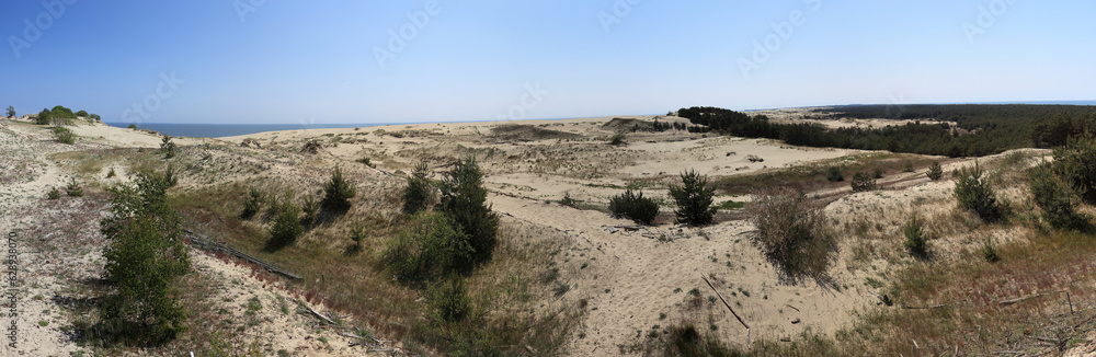 Sand Dune in Curonian Spit, Russia