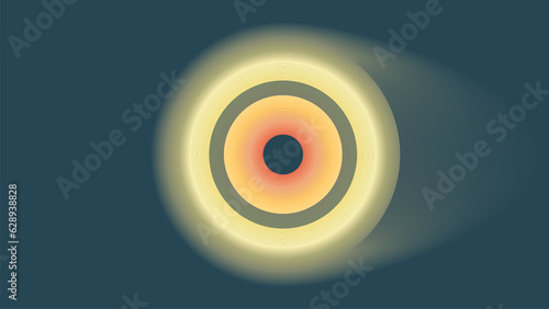 Abstract nebula eye ring background for your space creative project. This will help you to express your work with confident. You can use it as a space exploration project and event.