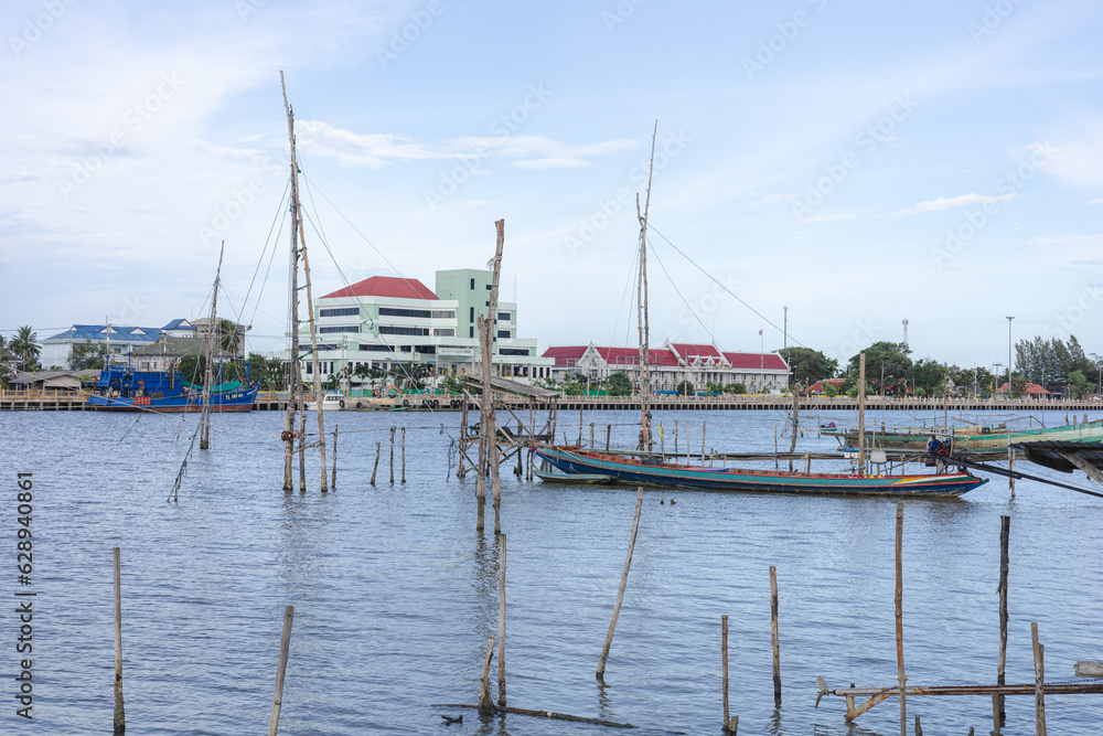 riverside lifestyle at Pakphanang district , Nakhon Si Thammarat riverside lifestyle at Pakphanang district , Nakhon Si Thammarat