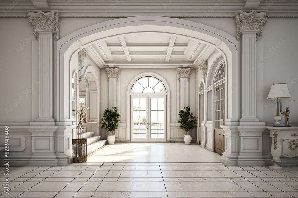 Obraz premium entrance hall.