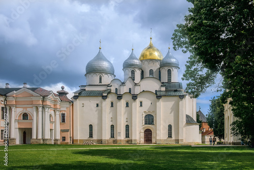 St. Sophia Cathedral, Kremlin, Veliky Novgorod, Russia. © tbralnina
