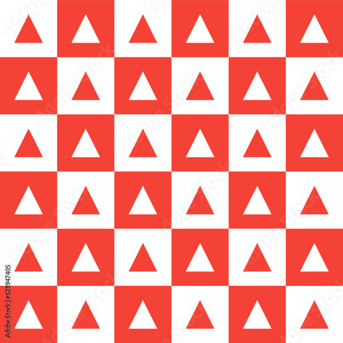 Free Download Red triangle pattern. triangle vector seamless pattern. seamless pattern. tile background Decorative elements, floor tiles, wall tiles, gift wrapping, decorating paper. - GFXLoad