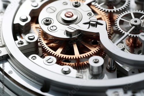 Wallpaper Mural Mechanism with gears close-up. Torontodigital.ca