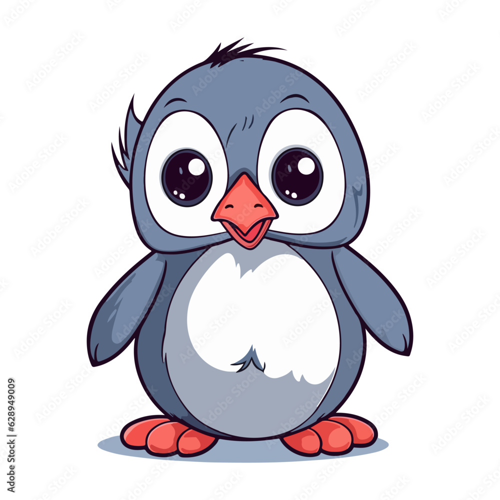 Obraz premium penguin cartoon cute
