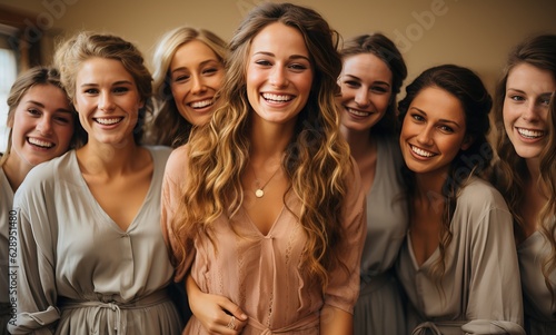 women having fun, generativ...