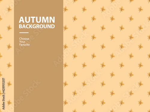 autumn vector wallpaper pattern seamless element floral backdrop harvest leaf fabric maple canada