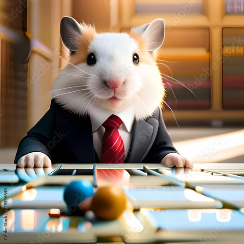 rat on the table