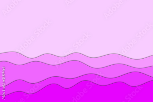 Purple Paper Cut Background Illustration