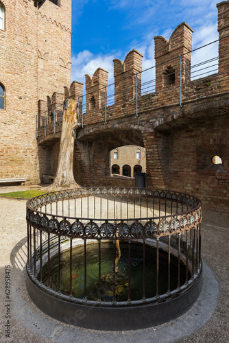 Interno della Rocca San Vitale di Fontanellato, Parma Emilia Romagna photo