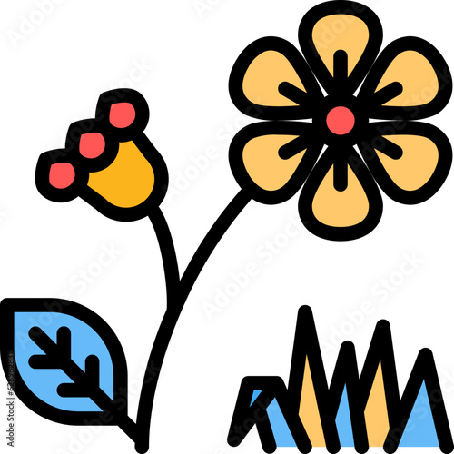 pollen color style icons
