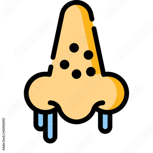 runny nose color style icons