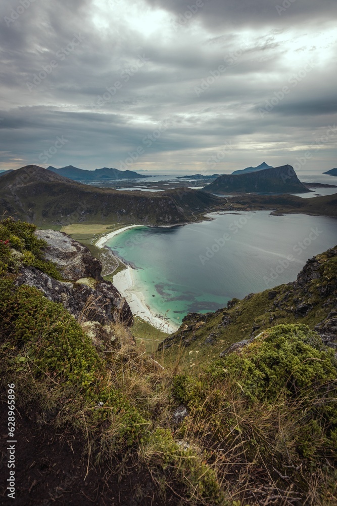 One of the Lofoten's beach around the island