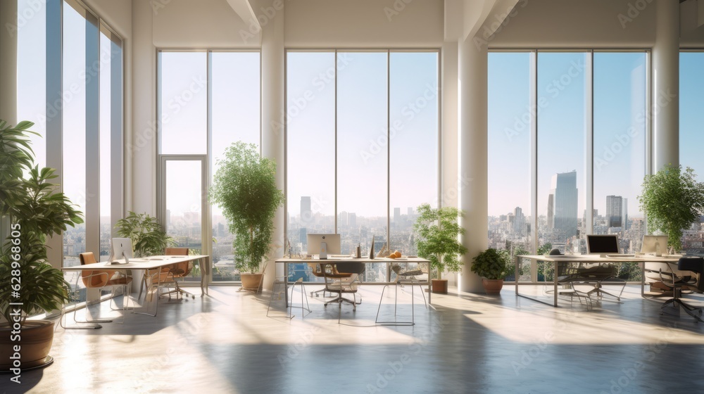 Obraz premium Moderne Büroräume