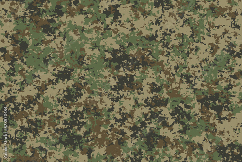 Texture military camouflage pattern. Army and hunting masking ornament