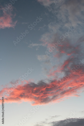 Cotton candy skies during hurricane season