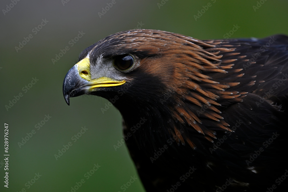 young Golden eagle // junger Steinadler (Aquila chrysaetos) young Golden eagle // junger Steinadler (Aquila chrysaetos)