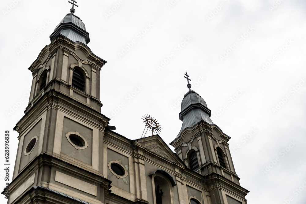 Fototapeta premium Franciscan monastery. Sumuleu Ciuc, Romania.