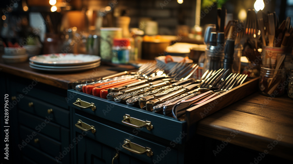 modern kitchen interior design.generative ai modern kitchen interior design.generative ai