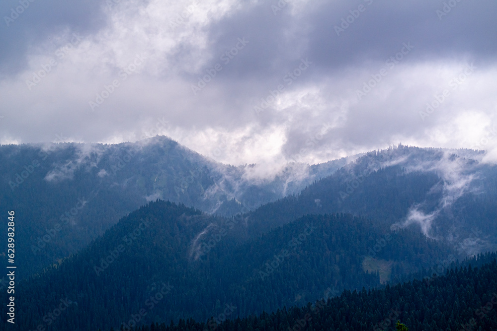 Kure Moundain in Kastamonu city