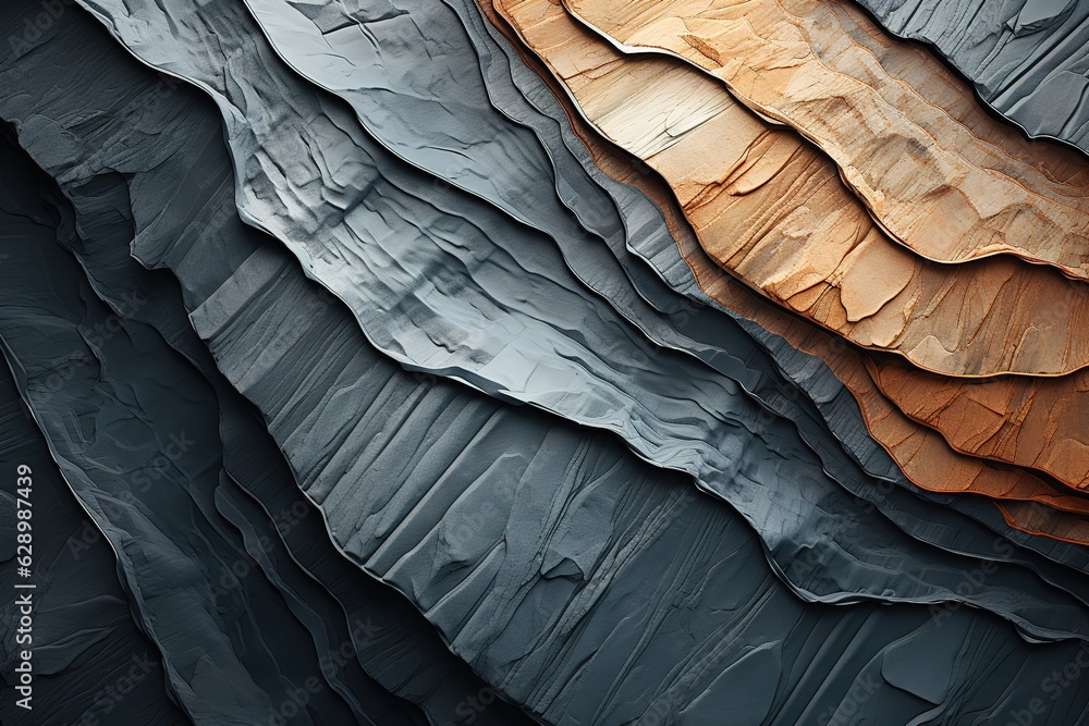 Obraz premium Dynamic ripple textured surface background.