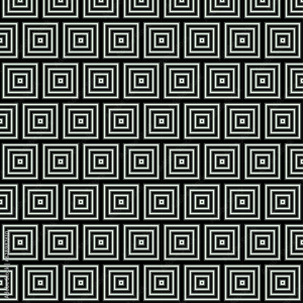 Seamless abstract geometric pattern in black and white colors Ethnic decorative illustration with geometric ornaments for fabric, background, surface design, packaging Vector Seamless abstract geometric pattern in black and white colors Ethnic decorative illustration with geometric ornaments for fabric, background, surface design, packaging Vector