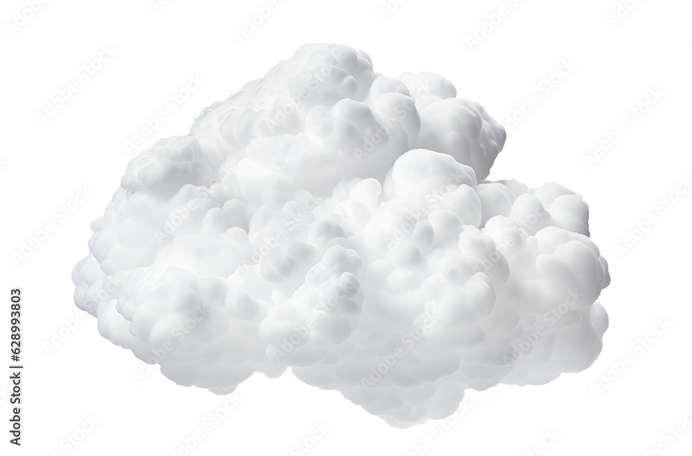 White clouds isolated on transparent background White clouds isolated on transparent background