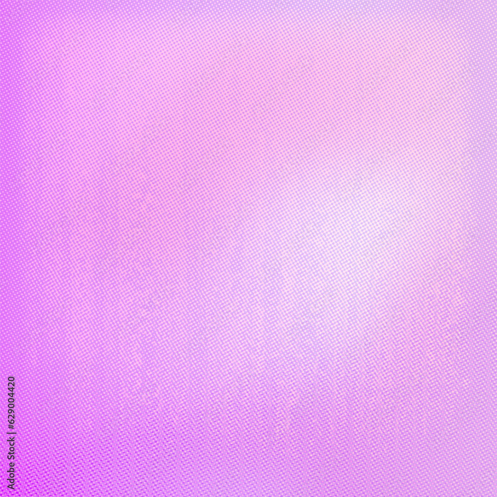 Fototapeta premium Gradient pink background. Empty square illustration with copy space, usable for social media, story, banner, poster, Ads, events, party, and various design works