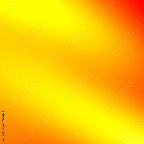 Yellow gradient background. Plain square illustration with copy space, usable for social media, story, banner, poster, Ads, events, party, and various design works